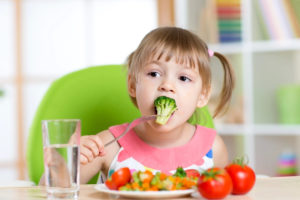 enfants à la mode de vie bio